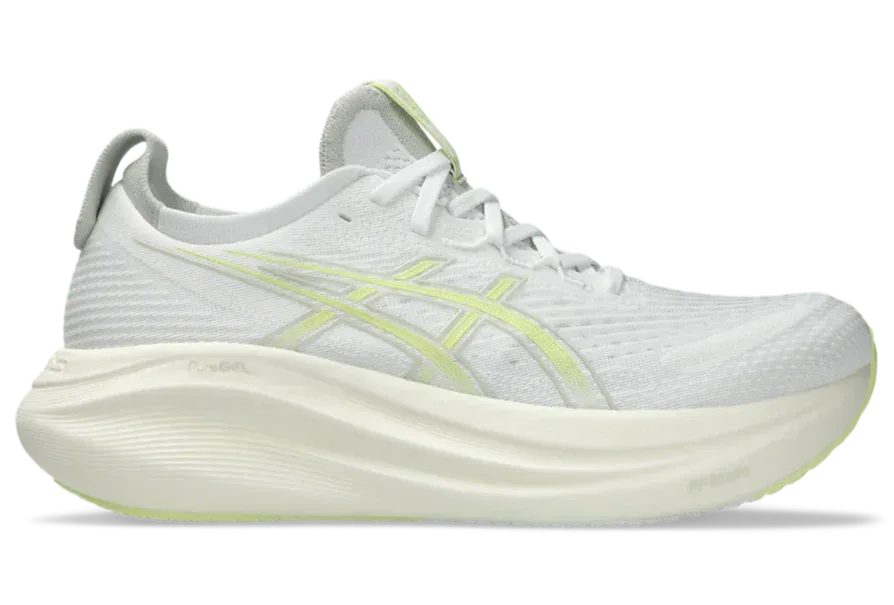 Asics Gel Nimbus 27 'White / Huddle Yellow'